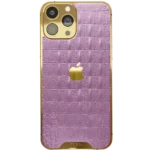 Pink Croc Leather iPhone 16 Pro Pro Max.webp